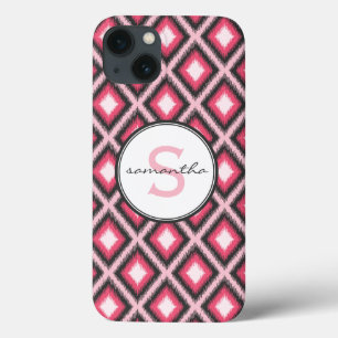 Case-Mate iPhone Case Monogramme rose d'Ikat