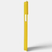 Coques Case-Mate iPhone Monogramme rose jaune tendance (Verso / Droite)