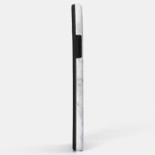 Coques Case-Mate iPhone Monogramme Rose | Marble Lady patron (Dos/Droite)