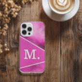 Coques Case-Mate iPhone Monogramme rose moderne