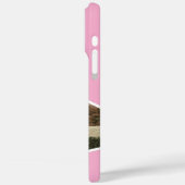 Coques Case-Mate iPhone Monogramme rose photo (Verso / Gauche)