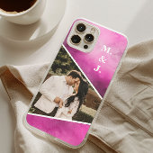 Coques Case-Mate iPhone Monogramme rose photo