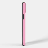 Coques Case-Mate iPhone Monogramme rose preppy (Verso / Droite)
