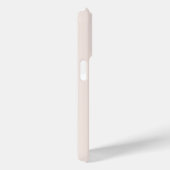 Coques Case-Mate iPhone Monogramme rose rose rose moderne féminin minimali (Verso / Droite)