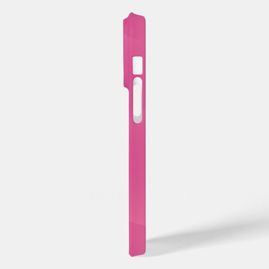 Coques Case-Mate iPhone Monogramme rose rustique Turquoise (Verso / Gauche)