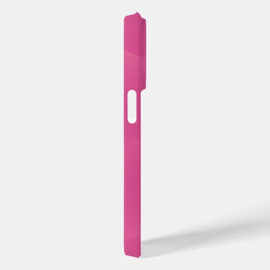 Coques Case-Mate iPhone Monogramme rose rustique Turquoise (Verso / Droite)