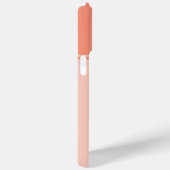 Coques Case-Mate iPhone Monogramme rose simple et joli Saumon (Verso / Droite)