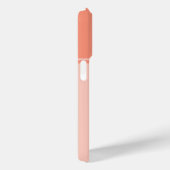 Coques Case-Mate iPhone Monogramme rose simple et joli Saumon (Verso / Droite)