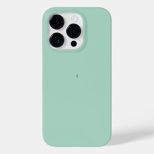 Coques Case-Mate iPhone Monogramme rustique bleu Turquoise (Verso)