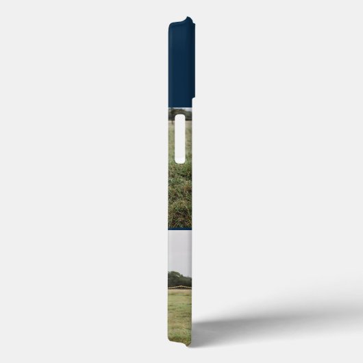 Coques Case-Mate iPhone Monogramme rustique - Collage photo (Verso / Droite)