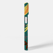 Coques Case-Mate iPhone Monogramme rustique Floral (Verso / Droite)