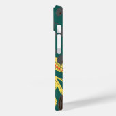 Coques Case-Mate iPhone Monogramme rustique Floral (Verso / Gauche)