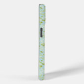 Coques Case-Mate iPhone MONOGRAMME S ACQUA PETITES FLEURS Cas (Verso / Droite)