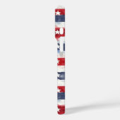Coques Case-Mate iPhone Monogramme Stars and Stripes (Verso / Gauche)