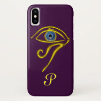 MONOGRAMME TALISMAN BLEU violet