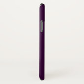 Coques Case-Mate iPhone MONOGRAMME TALISMAN BLEU violet (Dos/Droite)