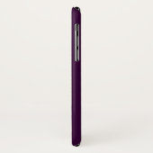 Coques Case-Mate iPhone MONOGRAMME TALISMAN BLEU violet (Dos/Gauche)
