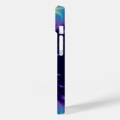 Coques Case-Mate iPhone MONOGRAMME TALISMAN BLEU Violet Violet Blanc viole (Verso / Gauche)