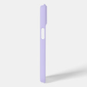 Coques Case-Mate iPhone Monogramme tendance lavande blanc noir Script (Verso / Droite)