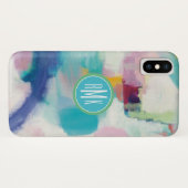 Coques Case-Mate iPhone Monogramme | Trial et Airy Bright (Dos (Horizontal))