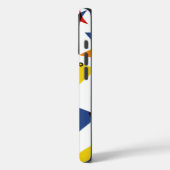 Coques Case-Mate iPhone Monogramme Triangles modernes Abstraits (Verso / Gauche)