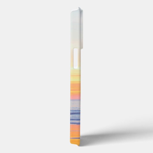 Coques Case-Mate iPhone Monogramme tropical océanique (Verso / Droite)