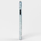 Coques Case-Mate iPhone *~* Monogramme TURQUOISE Gradient Ombre Parties sc (Dos/Droite)