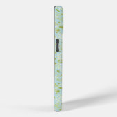 Coques Case-Mate iPhone MONOGRAMME U ACQUA PETITES FLEURS Cas (Verso / Droite)