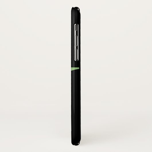 Coques Case-Mate iPhone Monogramme U Lavender Eucalyptus (Dos/Gauche)