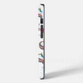Coques Case-Mate iPhone Monogramme Unicorne Whimsical Fun (Verso / Gauche)