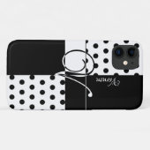 Coques Case-Mate iPhone Monogramme V (Dos (Horizontal))