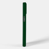 Coques Case-Mate iPhone Monogramme vert moderne (Verso / Droite)