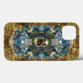 Coques Case-Mate iPhone Monogramme victorien Aprallet Baxter (Verso (horizontal))