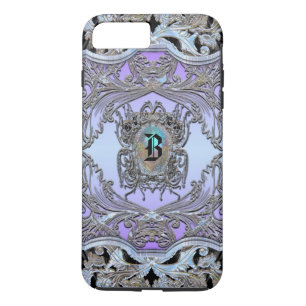 Coque Case-Mate Pour iPhone Monogramme victorien chic de colline de Wayde