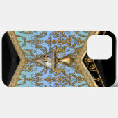 Coques Case-Mate iPhone Monogramme victorien Marshwell Harlan (Verso (horizontal))