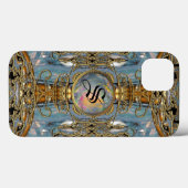 Coques Case-Mate iPhone Monogramme victorien Maya Flond (Verso (horizontal))