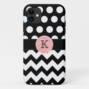 Etui iPhone Case-Mate Monogramme Volleyball Polka Dot Zigzag iPhone 5 Co