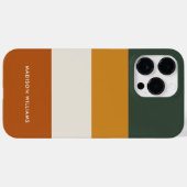 Coques Case-Mate iPhone monogrammed, nom, (Verso (horizontal))