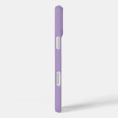 Coques Case-Mate iPhone Monogrammes de couleur violet clair Nom Cadeau coo (Verso / Droite)