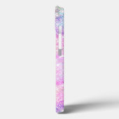 Coques Case-Mate iPhone Monographie de la fausse parties scintillant rose  (Verso / Gauche)