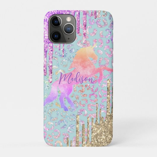Coques Case-Mate iPhone Monographie de parties scintillant de Poster de an (Dos)