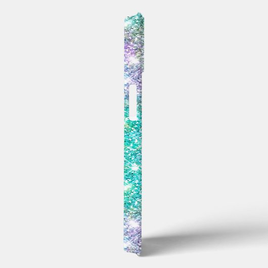 Coques Case-Mate iPhone Monographie de parties scintillant irisé (Verso / Droite)