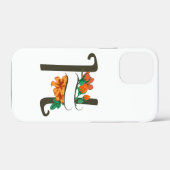 Coques Case-Mate iPhone Monographie florale H lettre majuscule (Verso (horizontal))