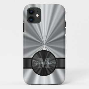 Etui iPhone Case-Mate Monographie personnalisée en argent clair