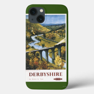 iPhone 13 Coque Monsal Dale, train et viaduc British Rail