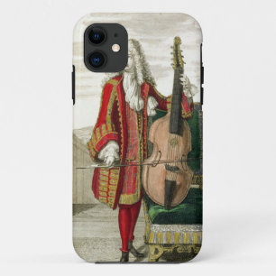 Coques Pour iPhone Monsieur jouant le violoncelle, c.1688-90 édités (