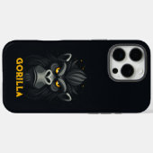 Coques Case-Mate iPhone Monster noir en colère (Verso (horizontal))