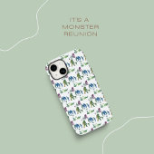 Coques Case-Mate iPhone Monster Reunion Funny Ombre Créature Bleu Vert