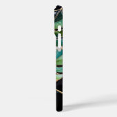 Coques Case-Mate iPhone Monstera Leaf Aesthetic Phone Case Green (Verso / Gauche)