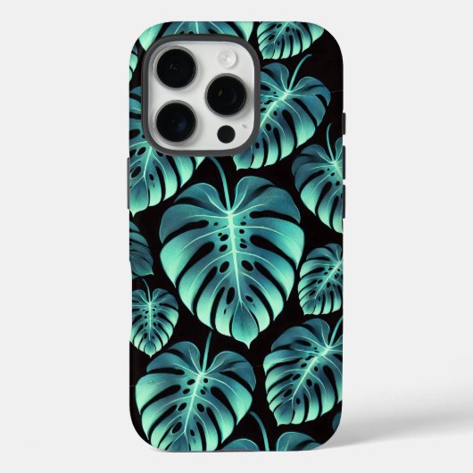 Coques Case-Mate iPhone Monstera mystérieux (Verso)